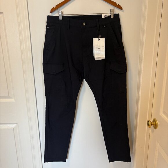 Projek Raw Men’s Bungee Original Flex Pants size 36 Navy NWT - Picture 2 of 16